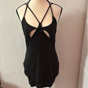 Black Strappy Women's Dress
